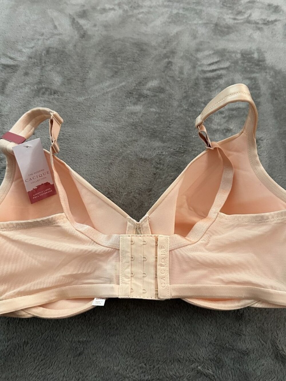 NWT Cacique Bra Lightly Lined Full Coverage Underwire 40DDD - Picture 3 of 4